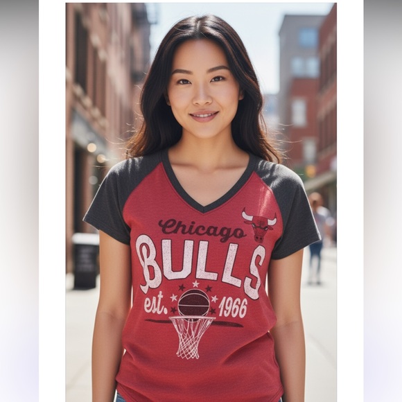 NBA Chicago bulls top - Picture 1 of 6
